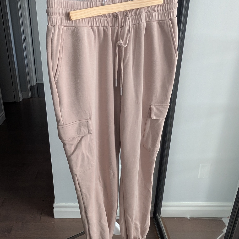 La Vie En Rose Blush Jogger Pants